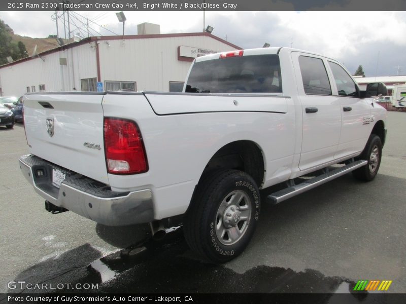 Bright White / Black/Diesel Gray 2015 Ram 2500 Tradesman Crew Cab 4x4