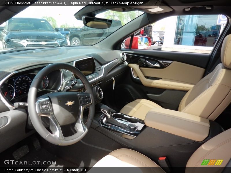 Cajun Red Tintcoat / Jet Black/­Maple Sugar 2019 Chevrolet Blazer Premier AWD