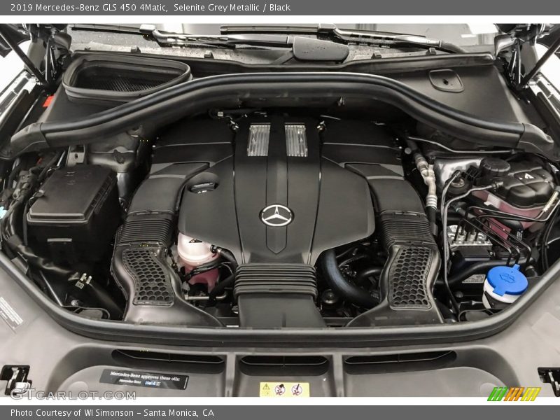 Selenite Grey Metallic / Black 2019 Mercedes-Benz GLS 450 4Matic