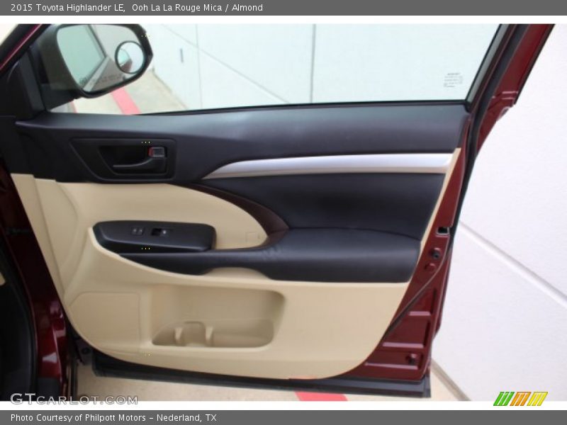 Ooh La La Rouge Mica / Almond 2015 Toyota Highlander LE