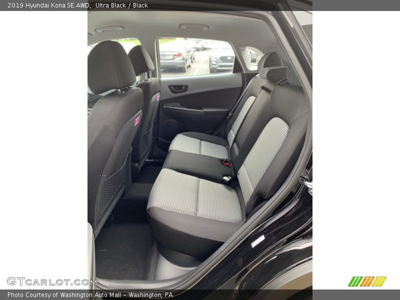 Rear Seat of 2019 Kona SE AWD