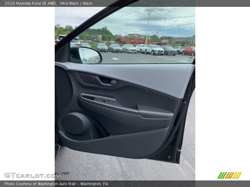 Ultra Black / Black 2019 Hyundai Kona SE AWD