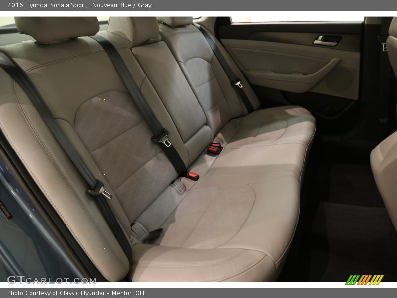 Nouveau Blue / Gray 2016 Hyundai Sonata Sport