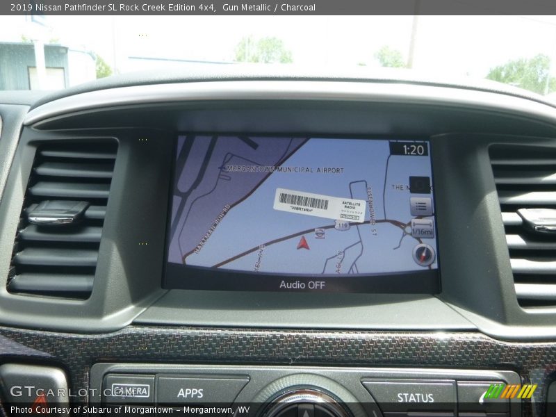 Navigation of 2019 Pathfinder SL Rock Creek Edition 4x4