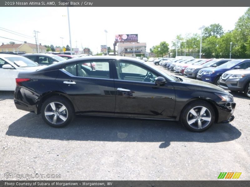 Super Black / Gray 2019 Nissan Altima SL AWD