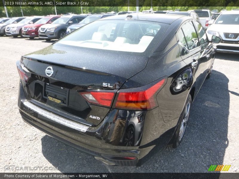 Super Black / Gray 2019 Nissan Altima SL AWD