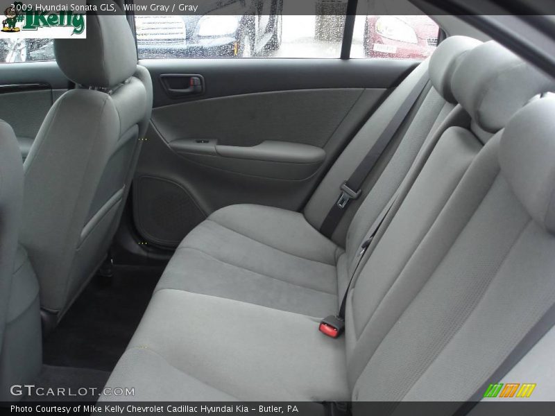 Willow Gray / Gray 2009 Hyundai Sonata GLS
