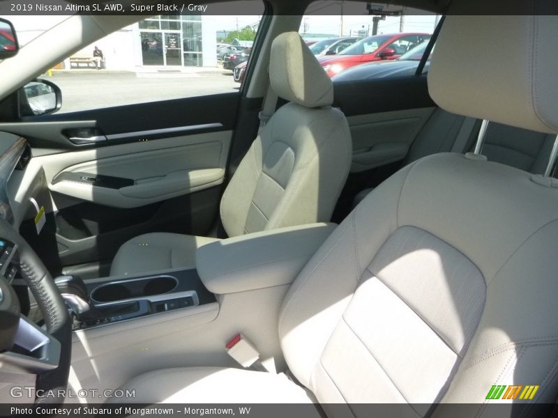 Super Black / Gray 2019 Nissan Altima SL AWD