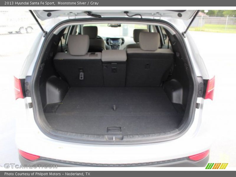 Moonstone Silver / Gray 2013 Hyundai Santa Fe Sport