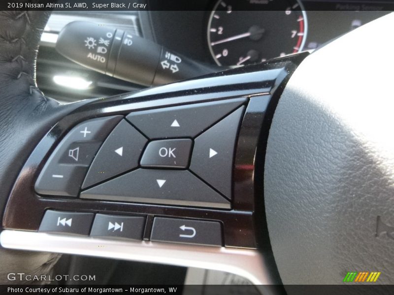 Super Black / Gray 2019 Nissan Altima SL AWD
