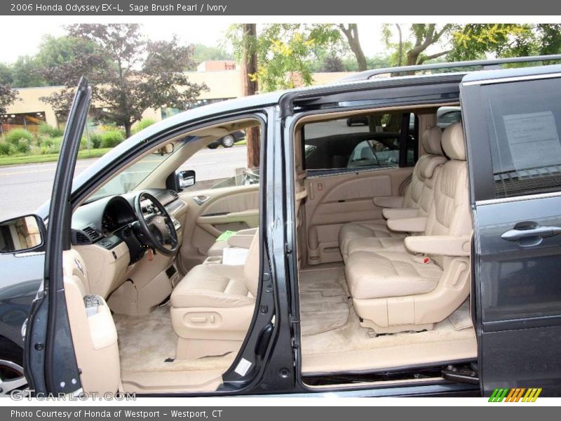 Sage Brush Pearl / Ivory 2006 Honda Odyssey EX-L