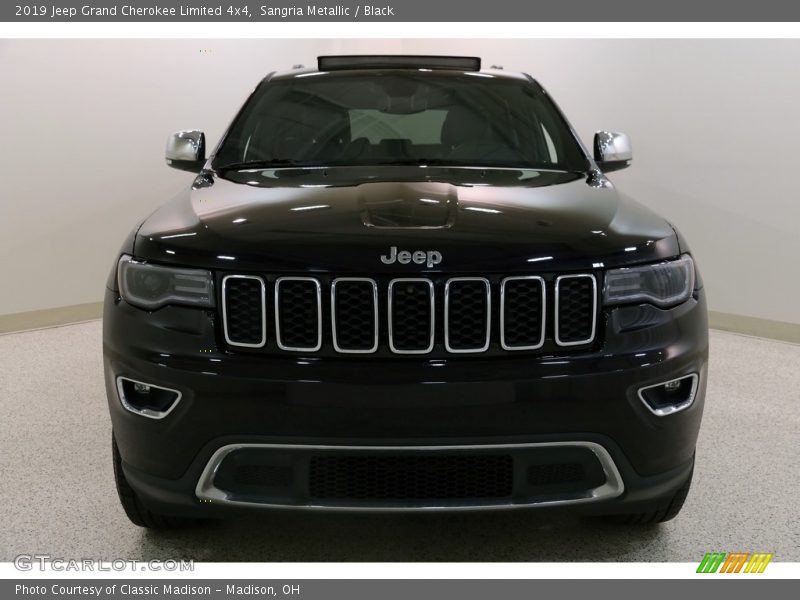 Sangria Metallic / Black 2019 Jeep Grand Cherokee Limited 4x4