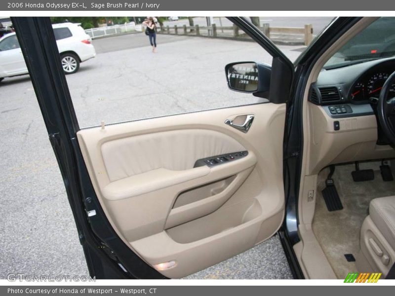 Sage Brush Pearl / Ivory 2006 Honda Odyssey EX-L
