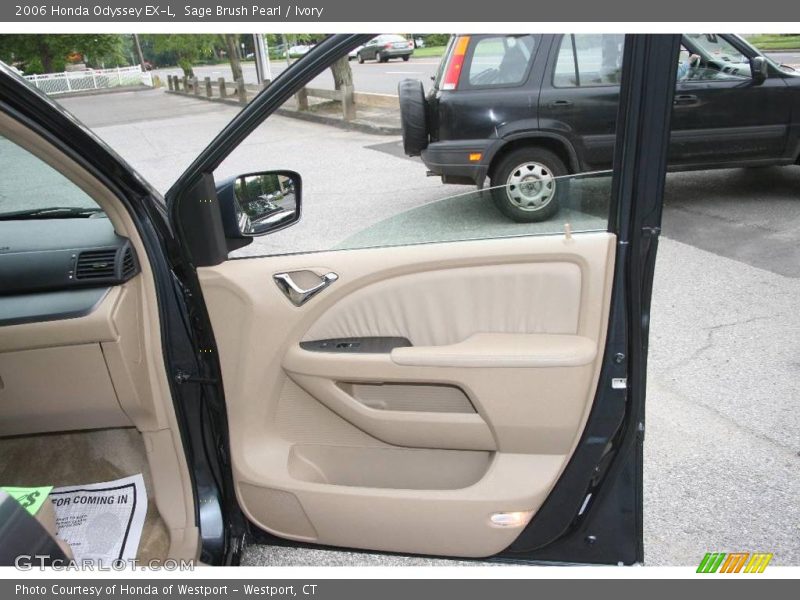 Sage Brush Pearl / Ivory 2006 Honda Odyssey EX-L