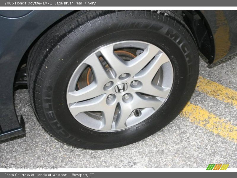 Sage Brush Pearl / Ivory 2006 Honda Odyssey EX-L