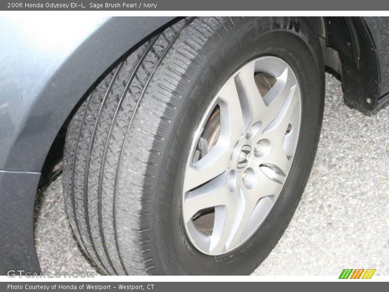 Sage Brush Pearl / Ivory 2006 Honda Odyssey EX-L