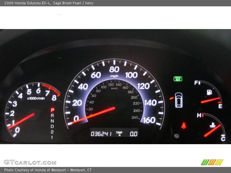 Sage Brush Pearl / Ivory 2006 Honda Odyssey EX-L