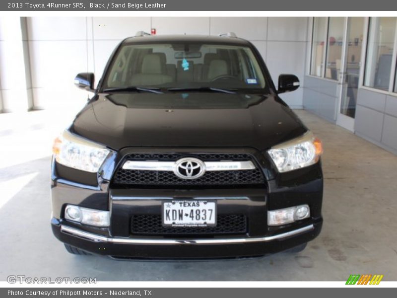 Black / Sand Beige Leather 2013 Toyota 4Runner SR5