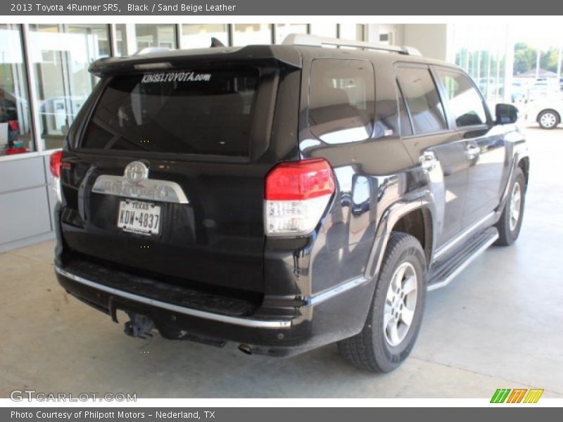 Black / Sand Beige Leather 2013 Toyota 4Runner SR5