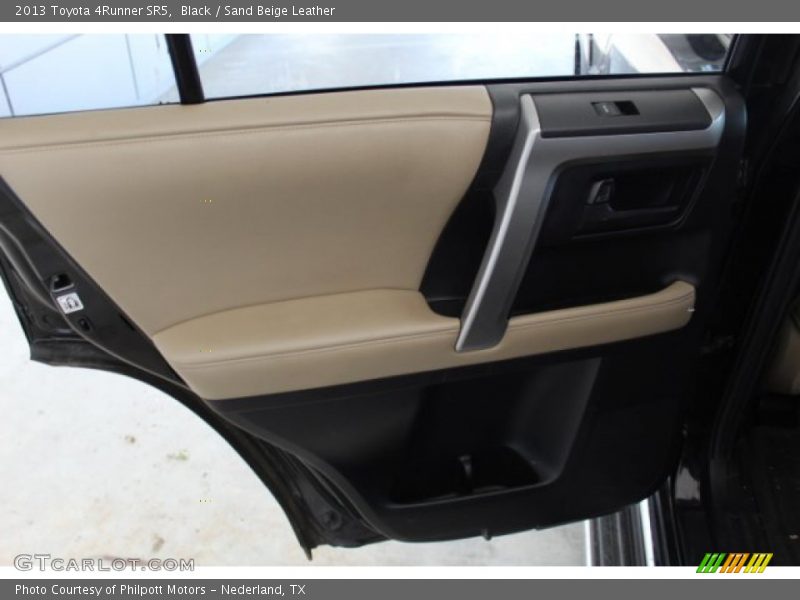 Black / Sand Beige Leather 2013 Toyota 4Runner SR5