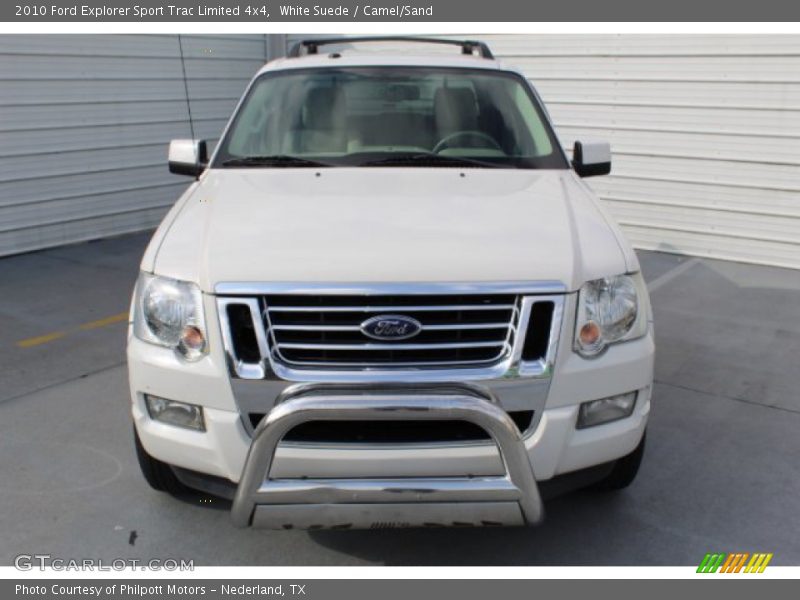 White Suede / Camel/Sand 2010 Ford Explorer Sport Trac Limited 4x4