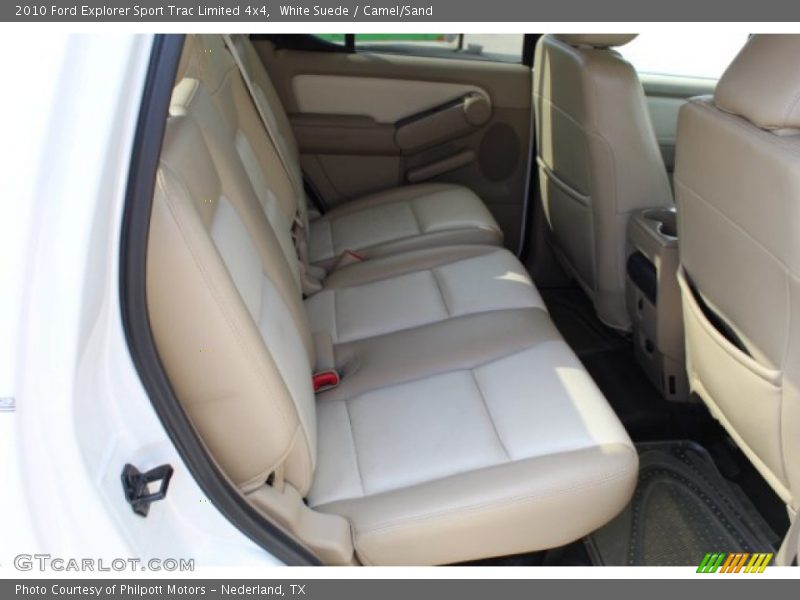 White Suede / Camel/Sand 2010 Ford Explorer Sport Trac Limited 4x4