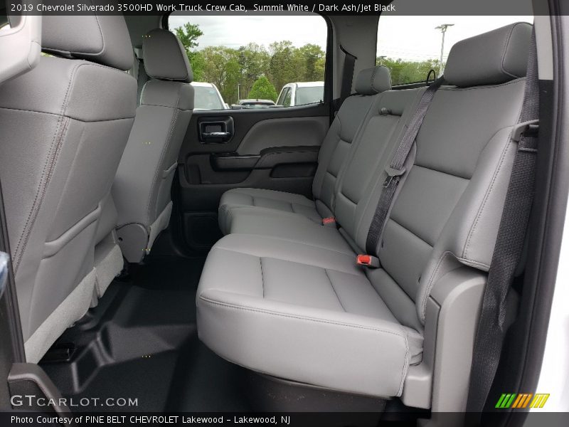 Summit White / Dark Ash/Jet Black 2019 Chevrolet Silverado 3500HD Work Truck Crew Cab