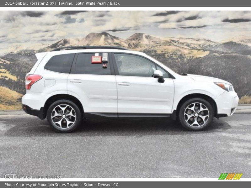 Satin White Pearl / Black 2014 Subaru Forester 2.0XT Touring