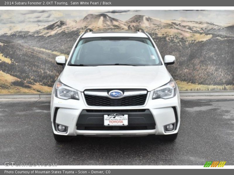 Satin White Pearl / Black 2014 Subaru Forester 2.0XT Touring