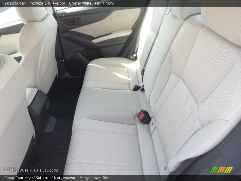 Crystal White Pearl / Ivory 2019 Subaru Impreza 2.0i 4-Door