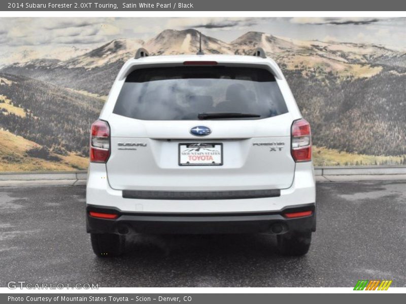 Satin White Pearl / Black 2014 Subaru Forester 2.0XT Touring