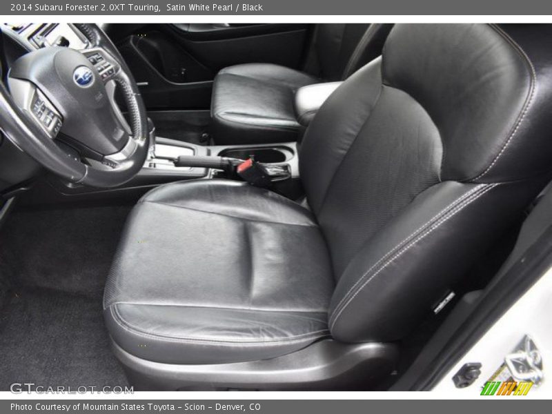 Satin White Pearl / Black 2014 Subaru Forester 2.0XT Touring