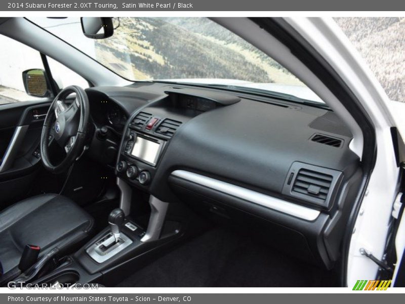 Satin White Pearl / Black 2014 Subaru Forester 2.0XT Touring