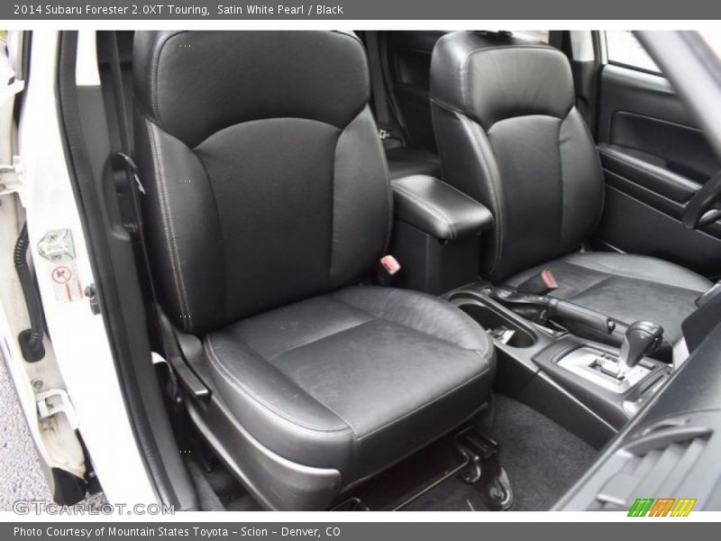 Satin White Pearl / Black 2014 Subaru Forester 2.0XT Touring