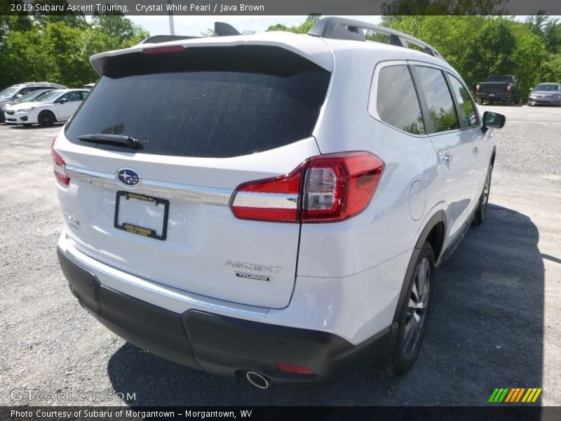 Crystal White Pearl / Java Brown 2019 Subaru Ascent Touring