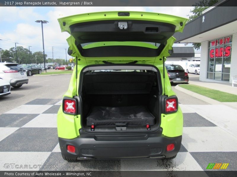 Hypergreen / Black 2017 Jeep Renegade Latitude