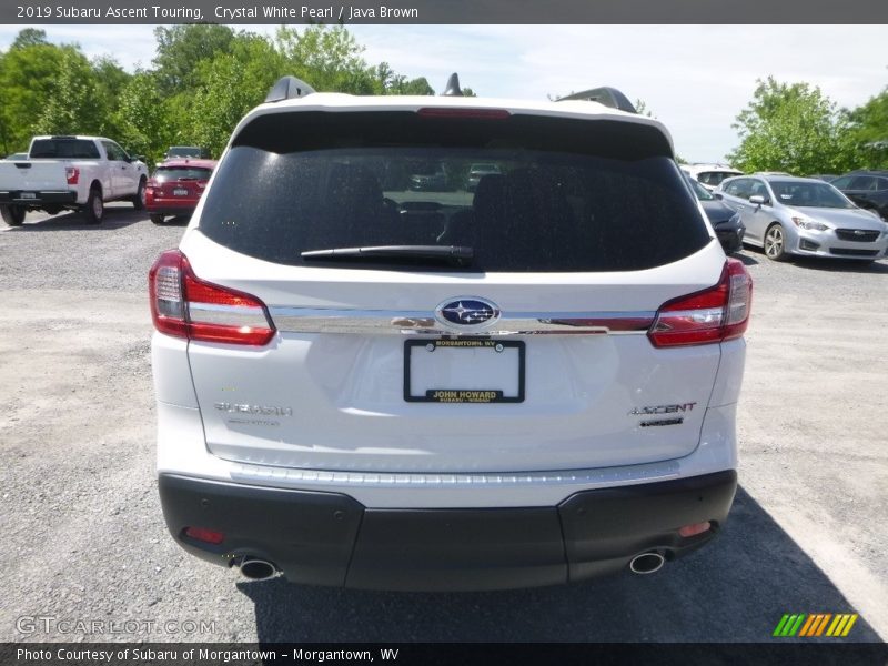 Crystal White Pearl / Java Brown 2019 Subaru Ascent Touring