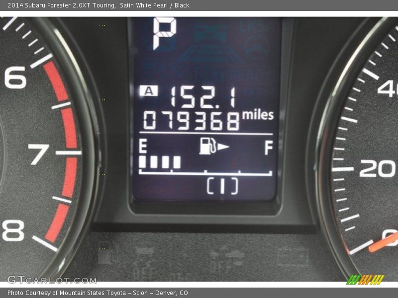 Satin White Pearl / Black 2014 Subaru Forester 2.0XT Touring