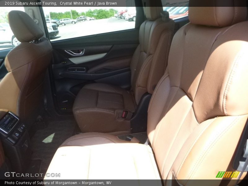 Crystal White Pearl / Java Brown 2019 Subaru Ascent Touring