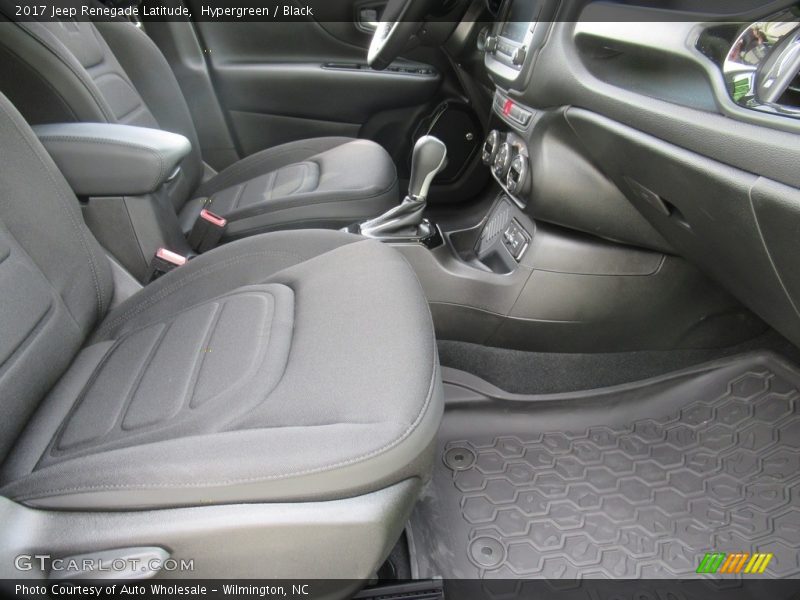 Hypergreen / Black 2017 Jeep Renegade Latitude