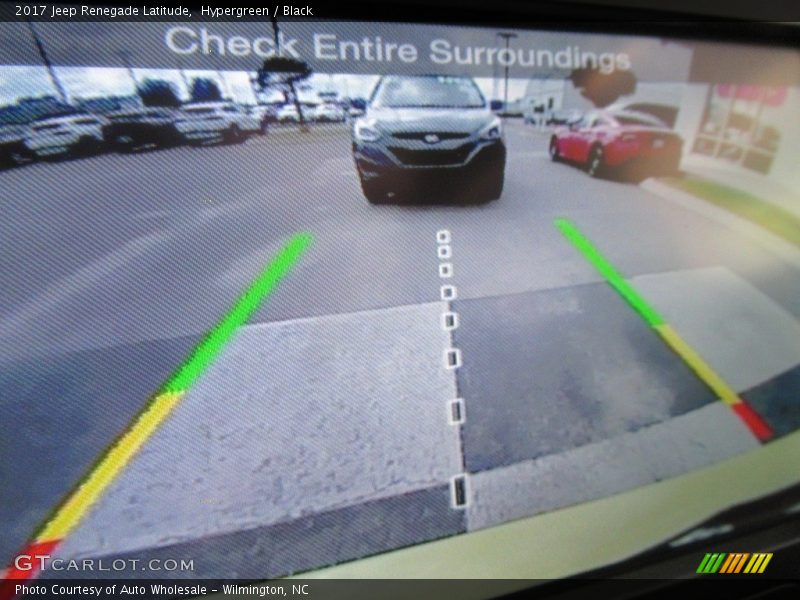 Hypergreen / Black 2017 Jeep Renegade Latitude