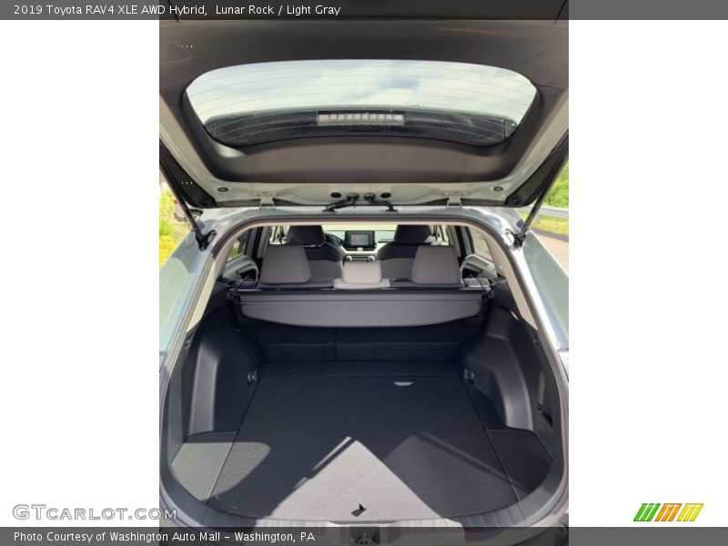 Lunar Rock / Light Gray 2019 Toyota RAV4 XLE AWD Hybrid