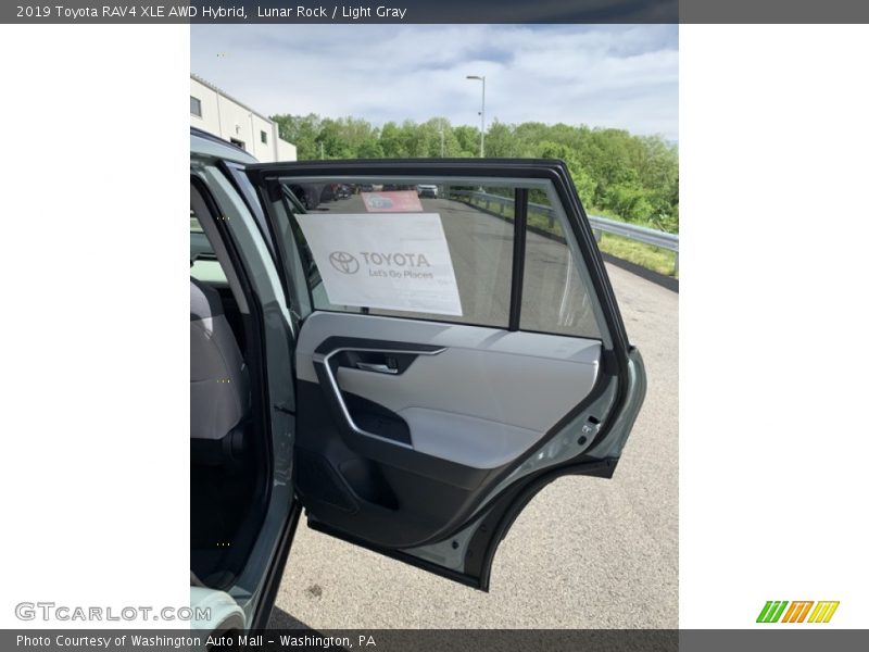 Lunar Rock / Light Gray 2019 Toyota RAV4 XLE AWD Hybrid