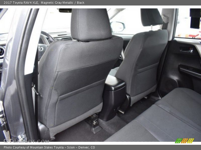 Magnetic Gray Metallic / Black 2017 Toyota RAV4 XLE