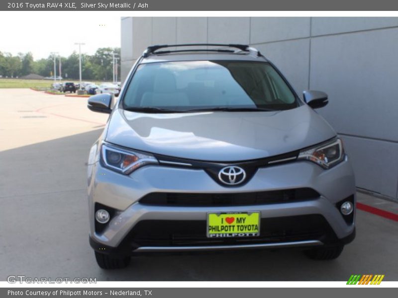 Silver Sky Metallic / Ash 2016 Toyota RAV4 XLE