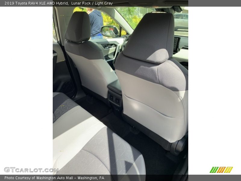 Lunar Rock / Light Gray 2019 Toyota RAV4 XLE AWD Hybrid