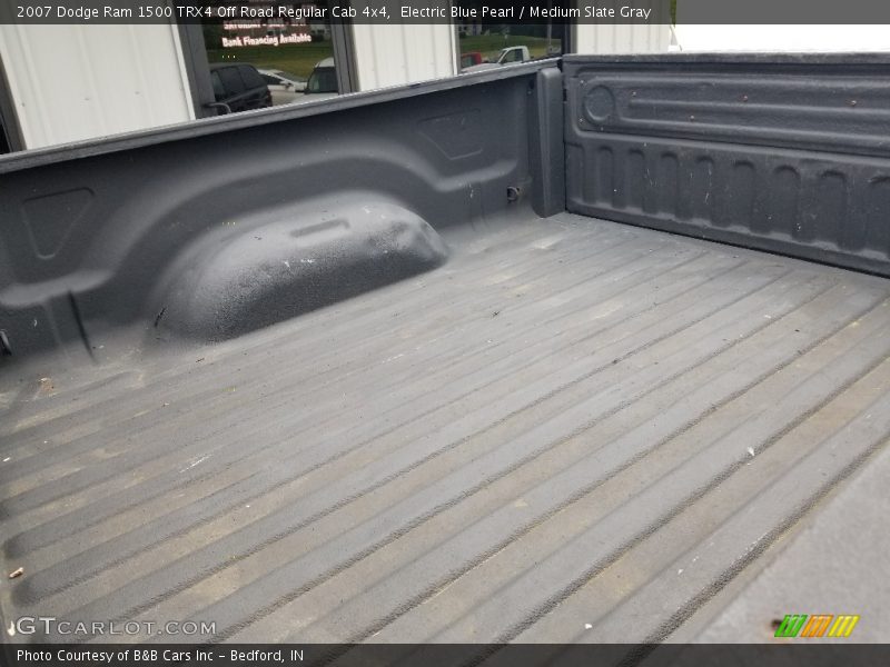 Electric Blue Pearl / Medium Slate Gray 2007 Dodge Ram 1500 TRX4 Off Road Regular Cab 4x4