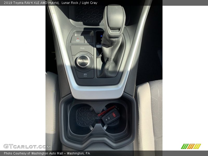 Lunar Rock / Light Gray 2019 Toyota RAV4 XLE AWD Hybrid