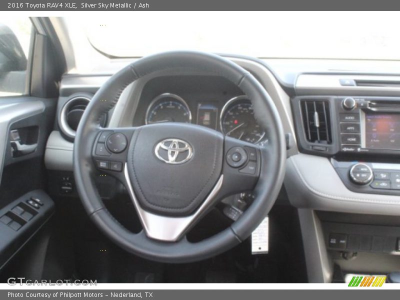 Silver Sky Metallic / Ash 2016 Toyota RAV4 XLE