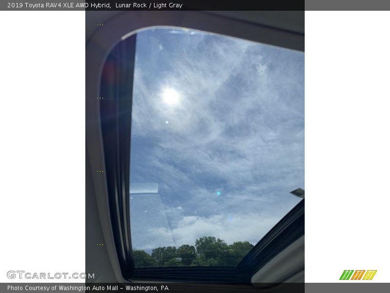 Lunar Rock / Light Gray 2019 Toyota RAV4 XLE AWD Hybrid